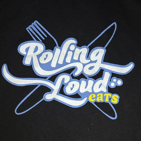 🍽️ Rolling Loud “Eats” Graphic Tee – Gildan DryBlend Size XL - Picture 5 of 5